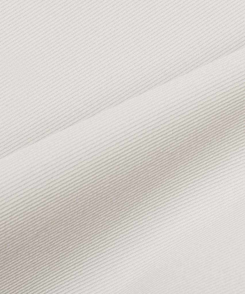 Trillion Twill Rivet Blouson Zip-Up Jacket (Cream)
