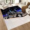 Kw Heavy Trucks Area Rug Suitable For Outdoor Study Room Foyer Kitchen Antislip Carpet Anime Office Decor Gift For Festivals
