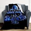 1pc Casper the Friendly Ghost Outdoor Blanket Lightweight Flannel, Soft & Warm, All Season Use for Sofa, Outdoor, Camping, Living Room, Office, Chair