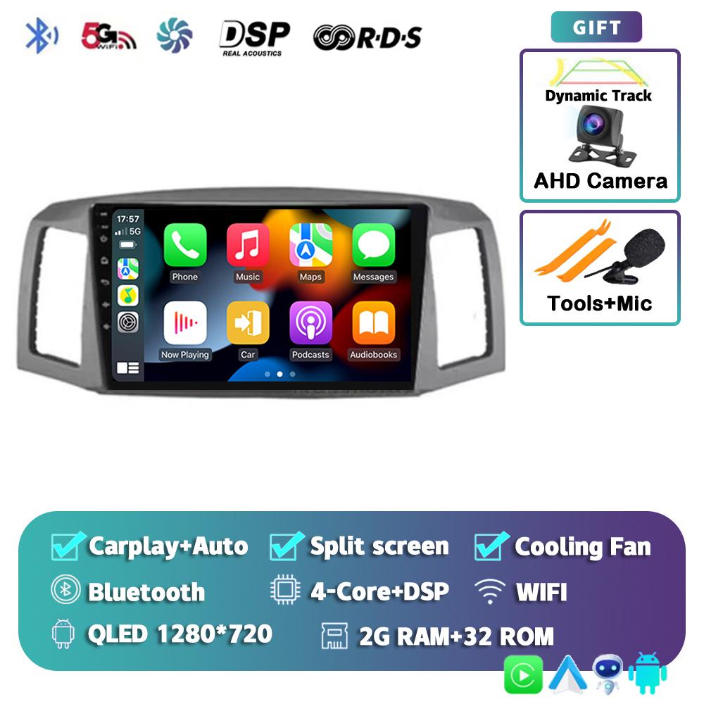 

Android 14 Carplay Auto 4G Для Jeep Grand Cherokee 2004 2005 2006 2007 Автомагнитола GPS Мультимедийный Видеоплеер DSP Стерео Без 2DIN