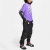 Nike Loose Fit Round Neck Short Sleeve T-Shirt With Letter Print Kids Tops Grape-Purple FB1301-542