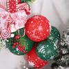 100pcs Latex Christmas Red Green Balloon 10inch Snowflake Santa Claus Balloons  Festival