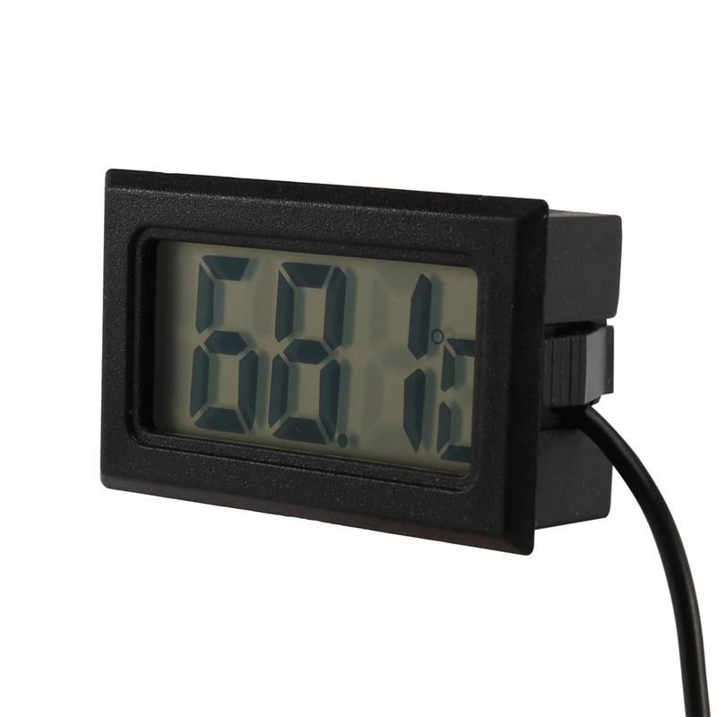 AB34-3X Thermometer Digital LCD -40 Degrees Celsius + 110 Degrees Celsius Temperature Measuring Instrument 2 Meter