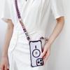 Magnetic Strap Case For iPhone 17 15 13 12 11 14 16 Pro Max Plus Magsafe Crossbody Lanyard Necklace Rope Transparent Clear Cover