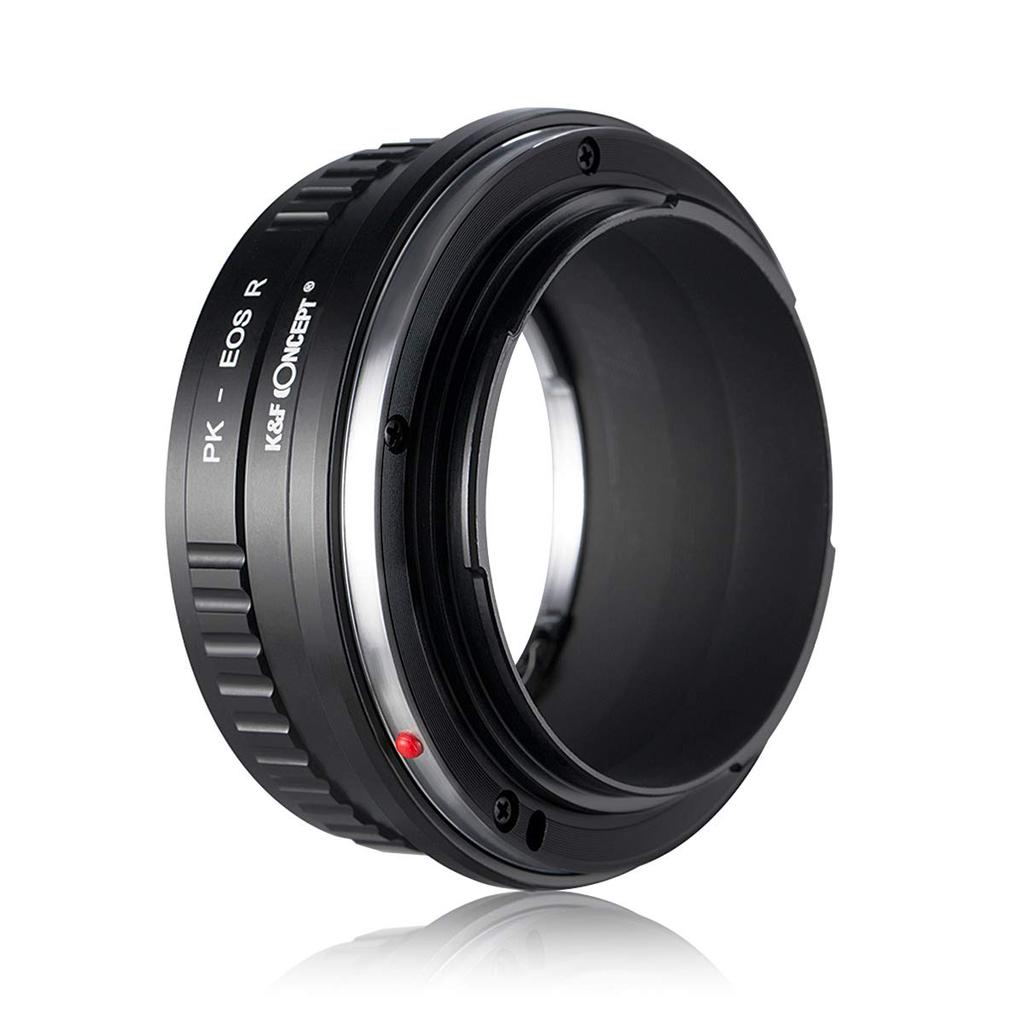 Adapter mocowania obiektywu Concept K mocowanie obiektywu Canon mocowanie K&F KF-PKRF (Konwersja Pentax RF)