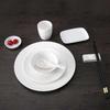 Xidian Pure White Ceramic Dinnerware Set
