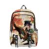 Classico Popolare Genshin Impact Venti Stampa 3D Zaini Scolastici Unisex Oxford Impermeabile Quaderno Multifunzione Zaino da Viaggio