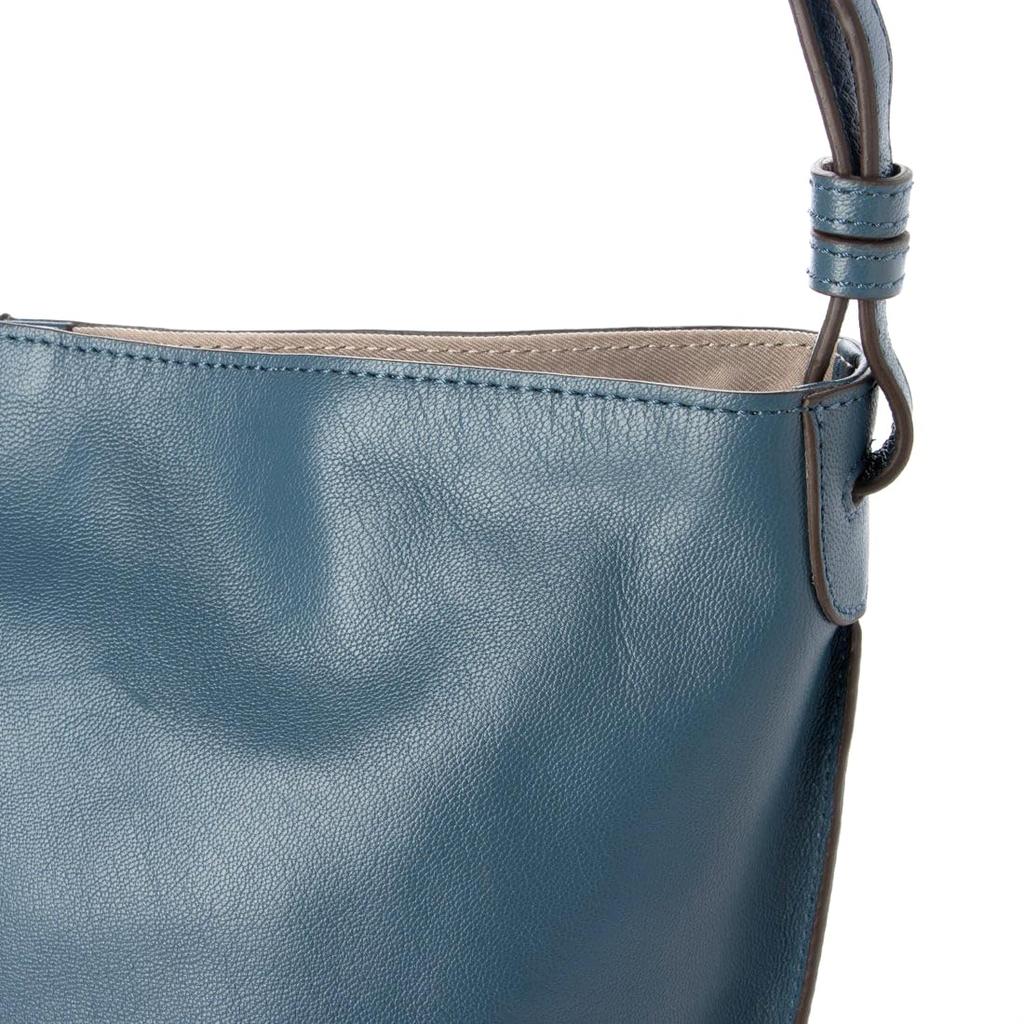 Lightweight Goat Leather Shoulder Bag L