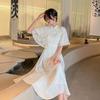 2025 Summer Elegant Chinese Lace Shawl Cardigan for Weddings and Meetings