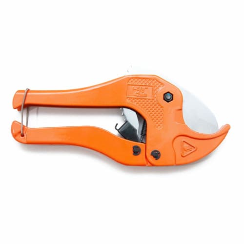 Anzumi Shoji Ratchet-Style PVC Pipe Cutter, Orange (PVC Cutter), Plastic Pipe Cutter, Electrical Equipment, Plumbing Tool [Japanese Package]