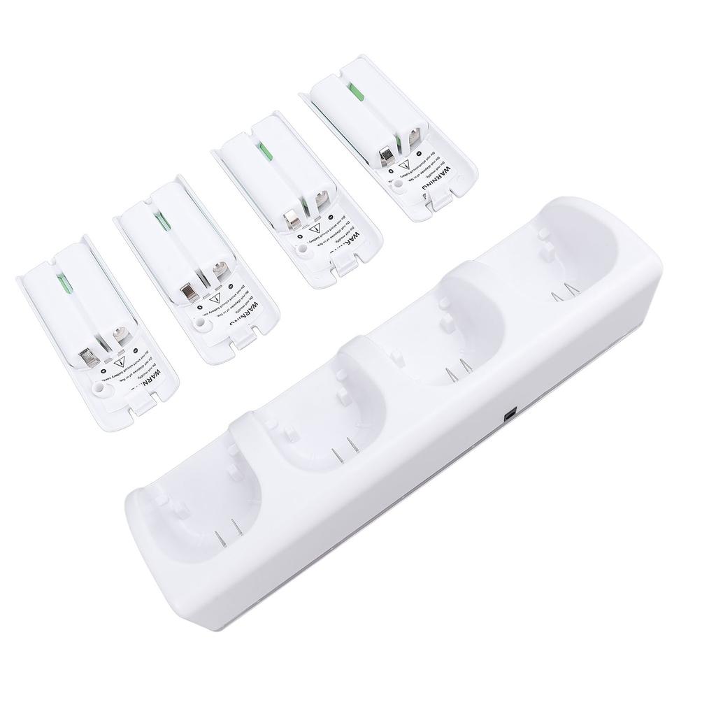 Controller  R Station for   Remotes Controller  R Dock Station with 4 Pack 2800mAh Re Able Battery