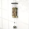Large Copper Bell Wind Chimes - Antique Style, Aluminum Alloy Tubes for Outdoor Garden & Home Decor, Door Hanging Yard Art