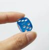 10Pcs 10Colors Acrylic Transparent 16Mm Clear Color Six Sided Spot D6 Playing Games Dice Set For Bar Pub Club Party Board Game