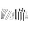 Motorcycle Saddlebags Support Bar Mount Brackets Fit for Most Motorbike