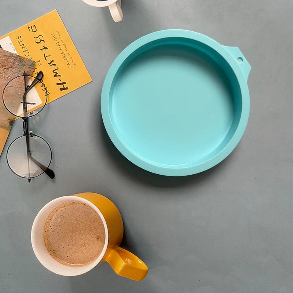Demoulding Easily Round Silicone Layer Cake Mould High Temperature Resistant Baking Pan  Pudding
