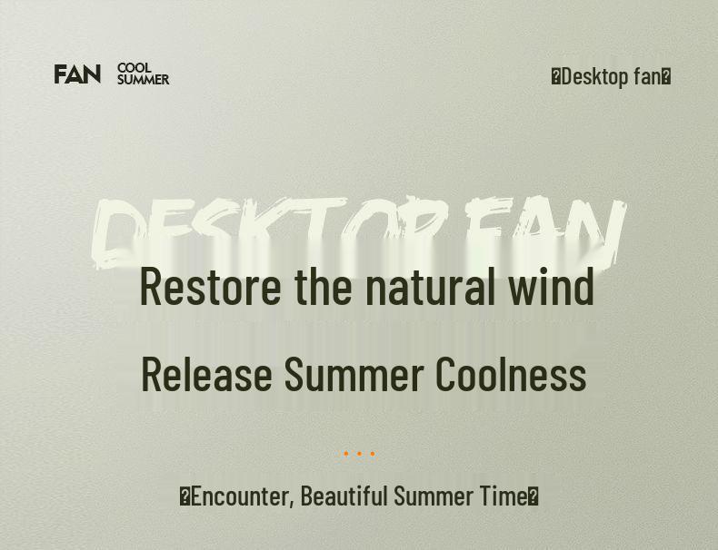 Oscillating Student Fan with 16-Hour Battery for Silent Classroom & Office Cooling
