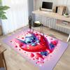 1pc. Cute Stitch Heart-Shaped Rug - Perfect for Home Decor, Office Carpet, Outdoor Use, and Gift Ideas!z0414277