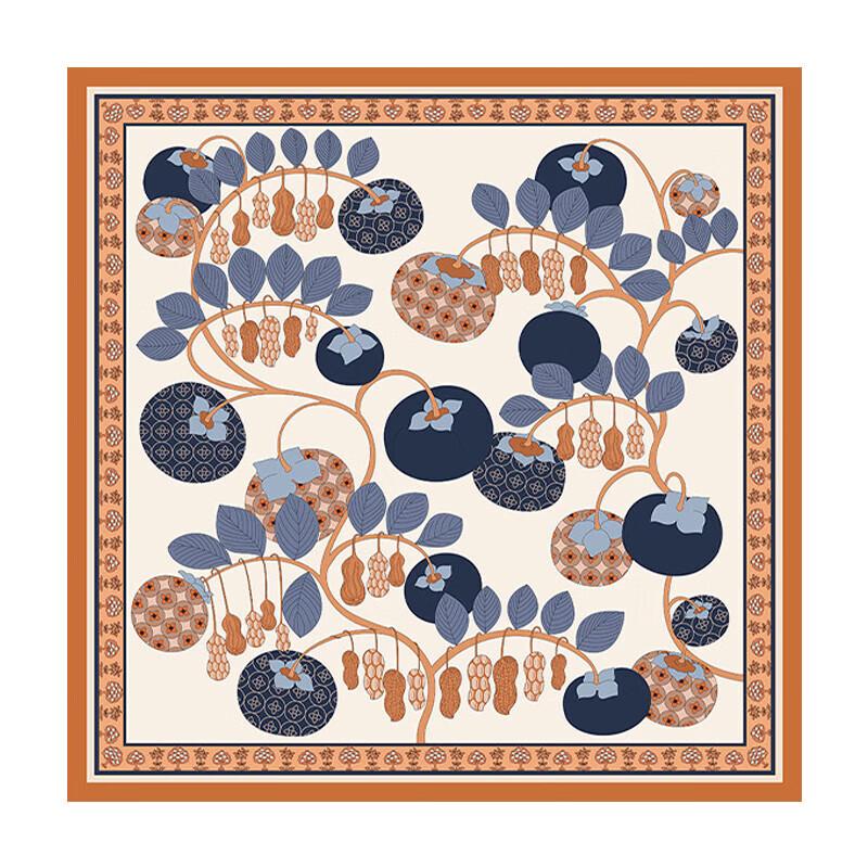 SANGBO Double-Sided Silk Scarf & Eye Mask Gift Set