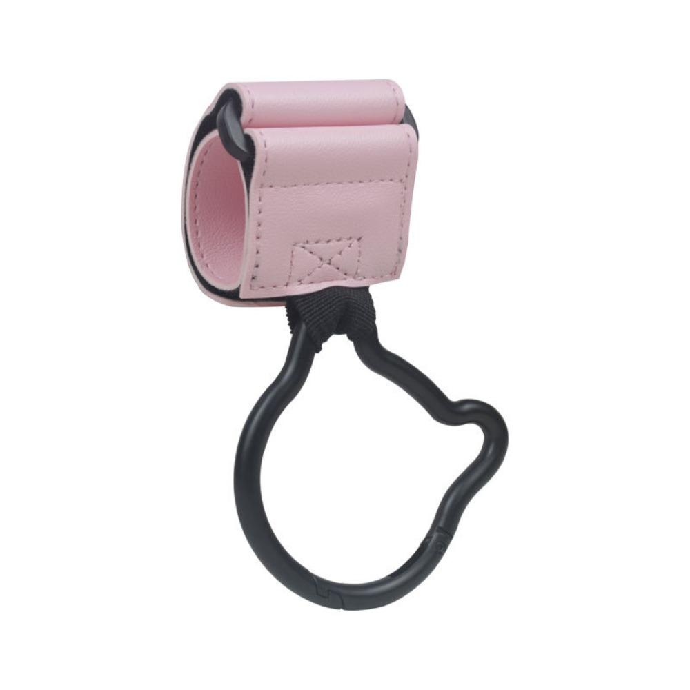 

PU Baby Stroller Hooks Solid Color Stroller Accessories Cute Hanging Hook Bicycle Style C
