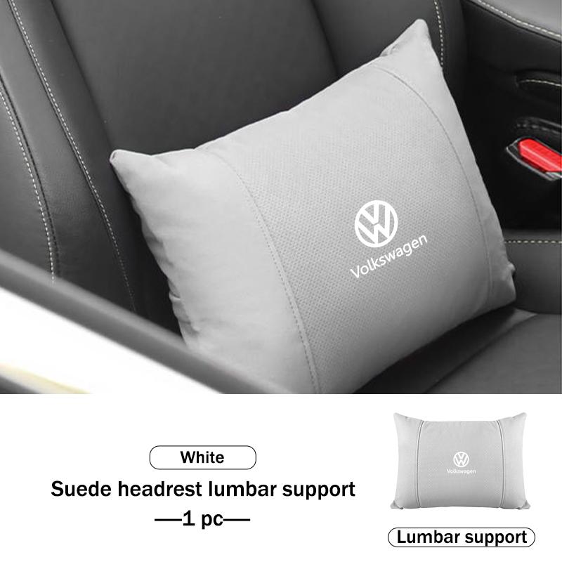For Volkswagen VW Car Seat Headrest Durable Comfort EE32 Neck Support Non Slip Pillow Scirocco Passat Polo B5 B6 B7 CC Tiguan Sharan