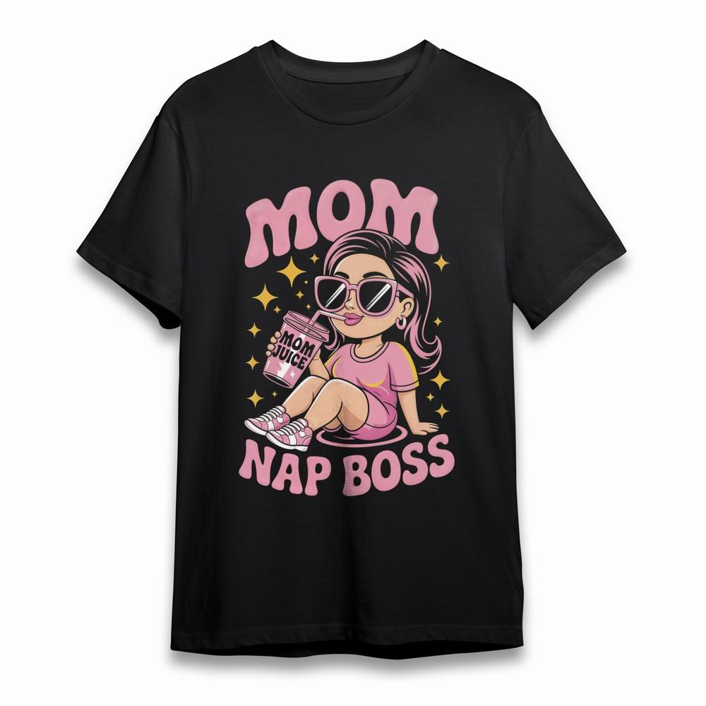 

Women s Sassy Mom Graphic Tee Pink Power Stars Design Unisex Cotton Oversize Tee M