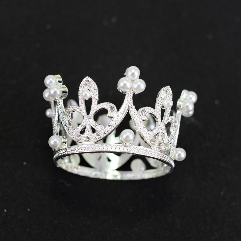 Hollow birthday cake crown tiara love ornament birthday flower decoration accessories crown