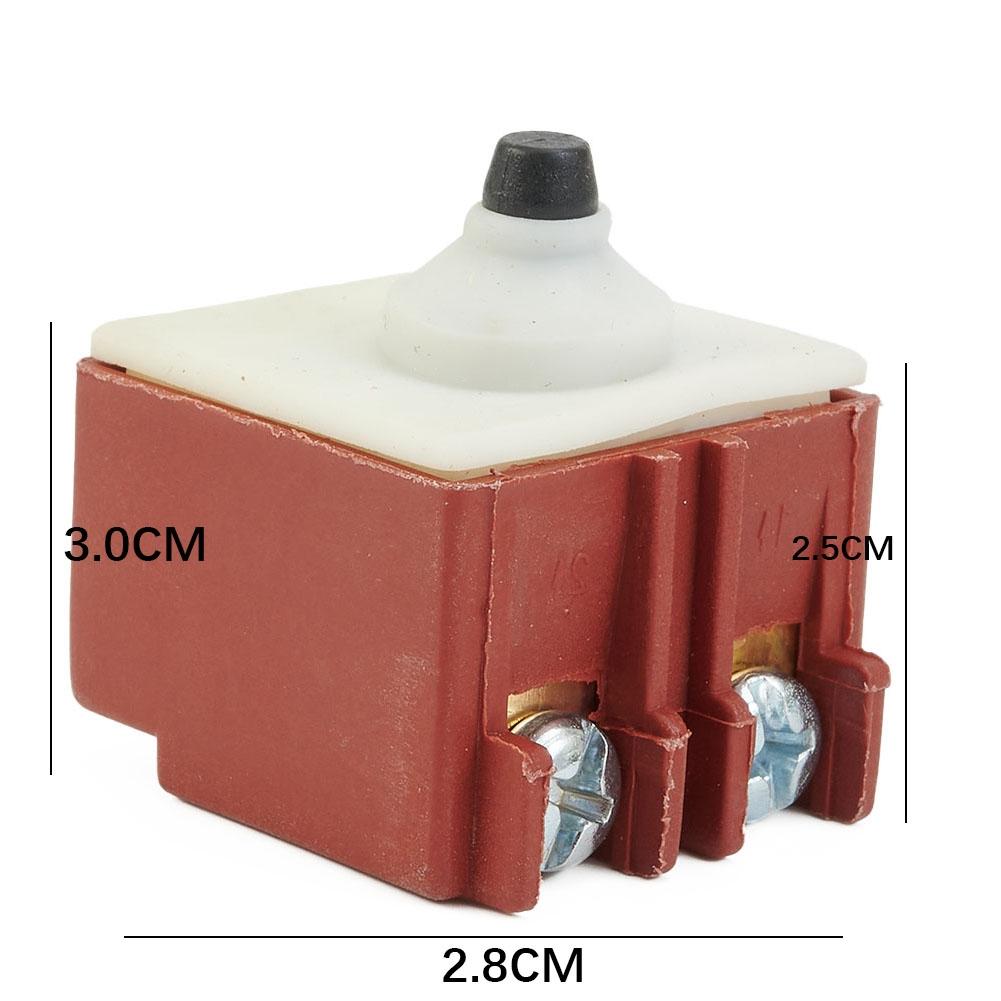 125V/12A Angle Grinder Switch Button Switch AC250V 6A Angle Grinder DPST