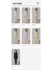 220g 95% Cotton Women's Autumn Warm Set: Antibacterial Round Neck Base Layer & Trousers.