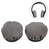 Universal Fit Headphone Dust Covers Reusable Fabric Ear Cups Ear Covers for Aviation, Gaming, and Racing Headsets