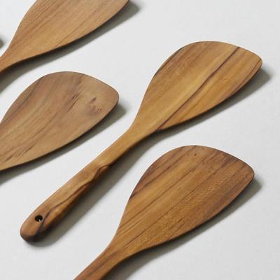 Romwood Indiantique Wooden Round Spatula Turner