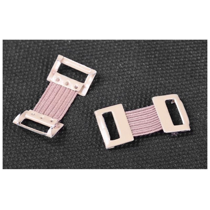 100 Pcs Elastic Aluminum Bandage Clips Stretch Metal Clips Replaceable Elastic Bandage Wrap Clips for Bandages