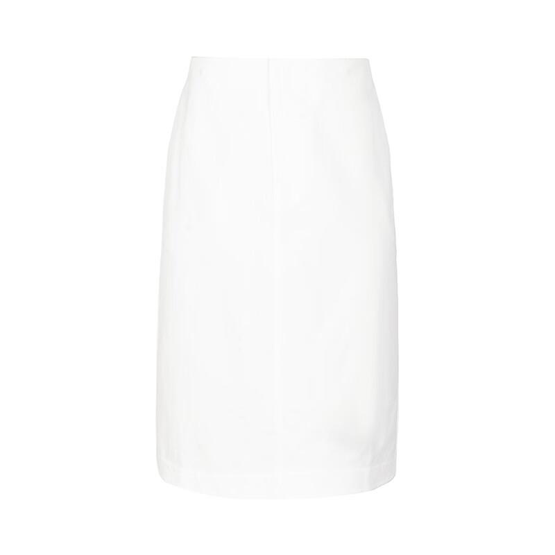 Cotton Straight Mid-length Skirt