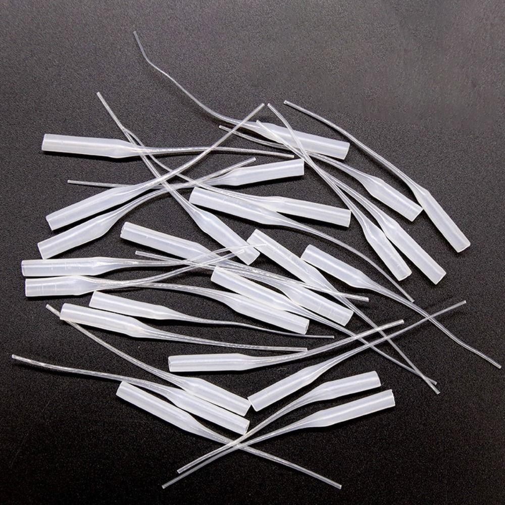200Pcs Tool Glue Micro-Tips Precision Applicator Bottle Tips Plastic Dropping Tube Nozzle 401 502