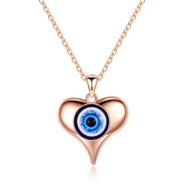 Kaletine Modish Fashionable Turkish Evil Eye Pendant Necklace Pendant Color Choker Women Accessories Luck Friendship Jewelry