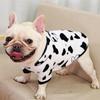 2-16kg French Bulldog Clothes Pajamas Warm Fleece Winter Cat Coat Pet Clothes For Medium and Large Dogs