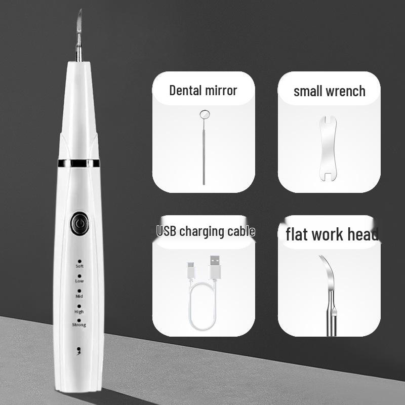 

Ultrasonic Personal Teeth Whitening & Tartar Scraper Device