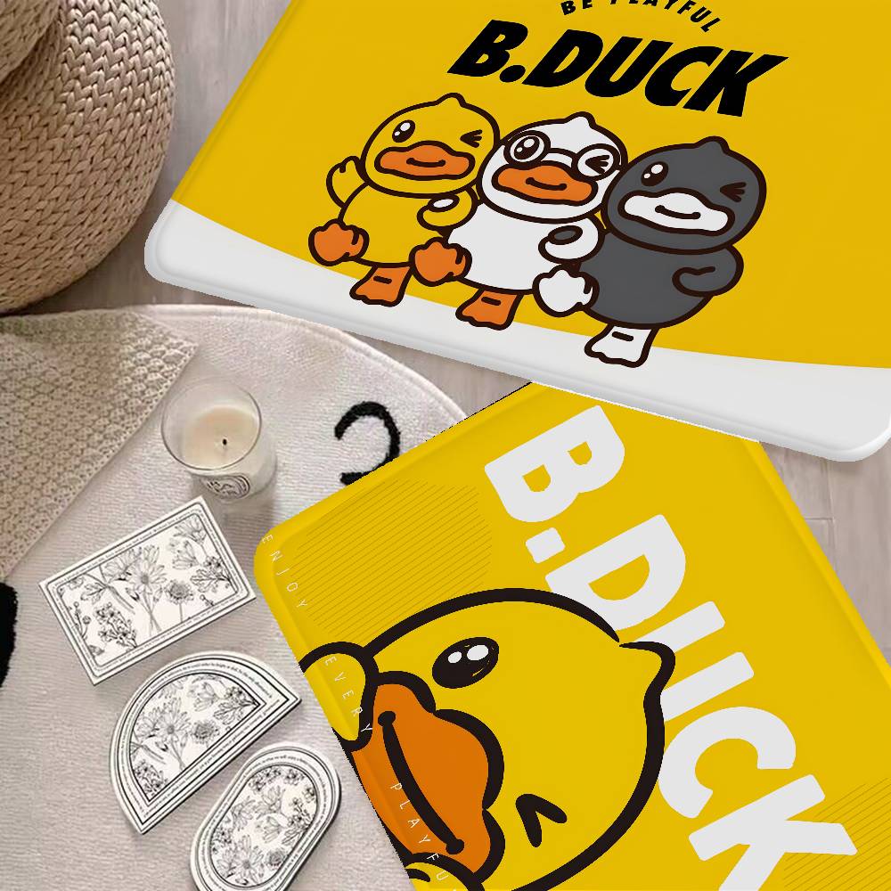 B-B.D-Duck CARTOON Kitchen Mat Kids Room Bedroom Decoration Balcony Anti-Slip Doormat Living Room Alfombra
