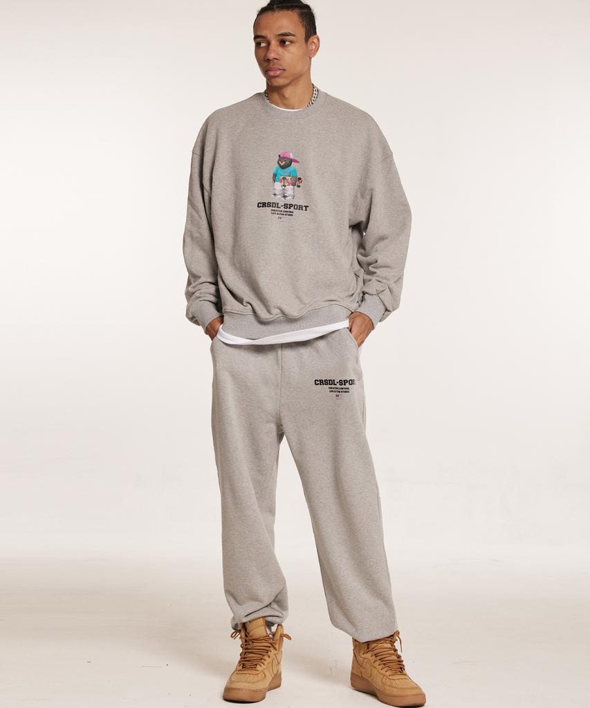 CREAM SODA LAB Crsdel Sports Jogger Pants Gray