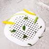 Kitchen Sink -Blocking Filter Household Bathroom Oval Suction Cup Floor