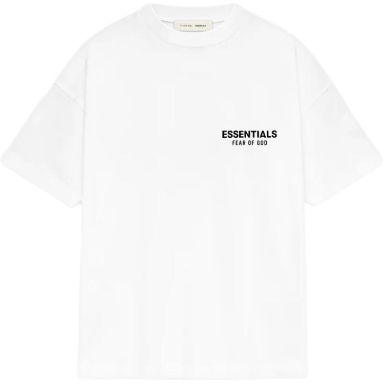 Fear of God Essentials Classic Fit T-Shirt Bright White Men Tops 125AS254192F
