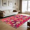 Colorful Ethnic Vintage Carpets Bohemian Living Room Decoration Large Area Rugs Washable Floor Fluffy Mat for Bedroom Bedside