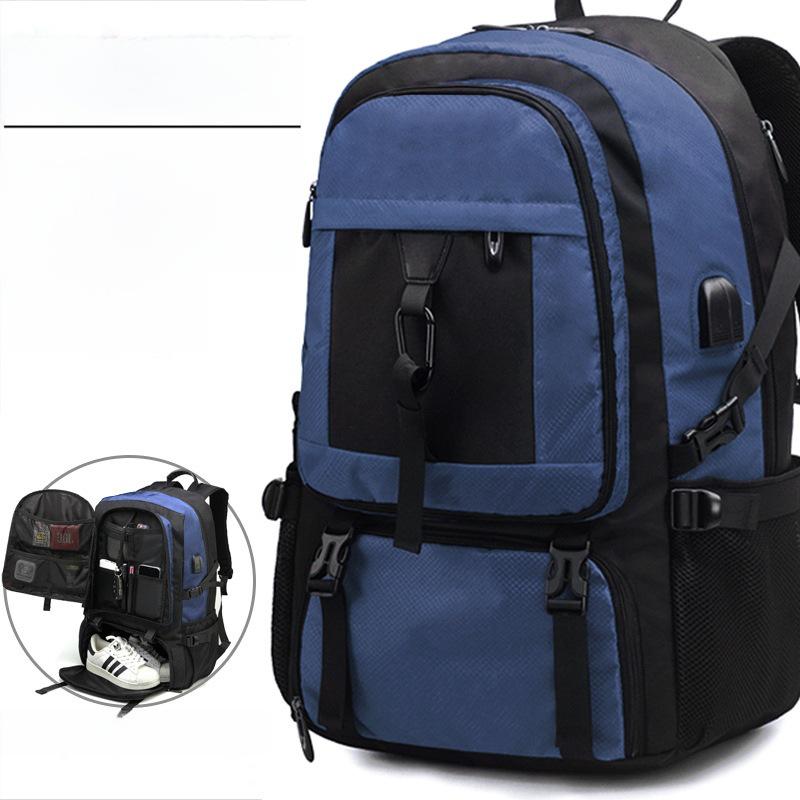 Men's Waterproof Large-Capacity Travel & Sports Backpack for Outdoor & School