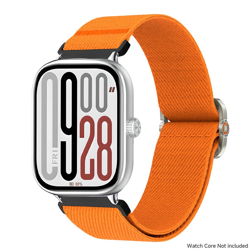 Elastic Nylon Band For Xiaomi Watch Miband 9/8 Pro Braided Sport Strap For Redmi Watch 6 5 4 Smartwatch Bracelet Accessories