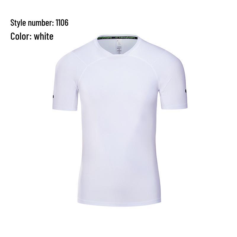 

Мужская быстросохнущая летняя спортивная футболка с принтом логотипа - Европейский и американский повседневный стиль L