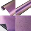 Purple to Copper Matte Metallic Chameleon Vinyl Wrap Color Change DIY Vehicle Vinyl Film, 59.84'' x 11.8''