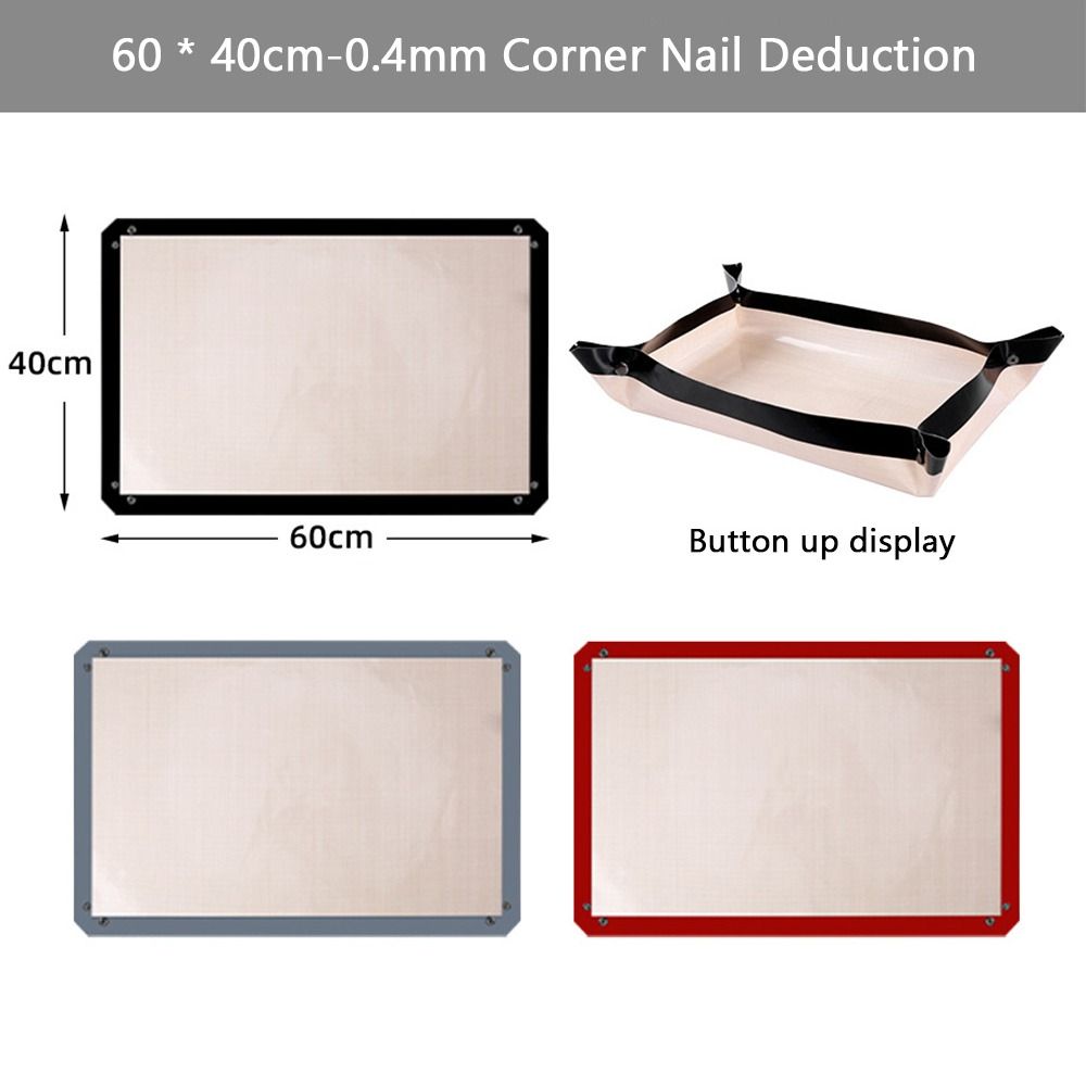 Non-Stick Baking Tray Heat Resistant Oven Liner Accessories Silicone Baking Mat  Dessert Making