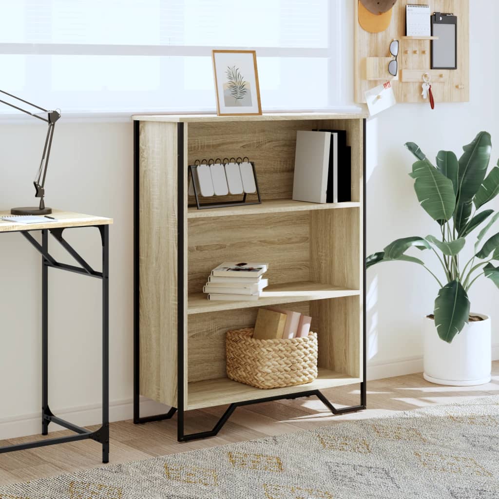 Bookshelf Sonoma Oak 80 x 31 x 106 cm Particleboard