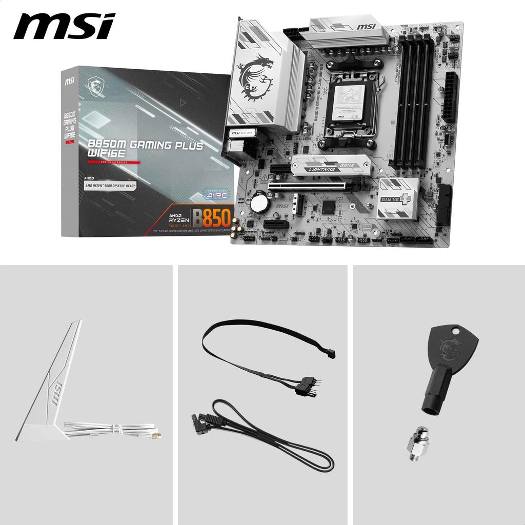 MSI B850M GAMING PLUS WIFI6E Gaming Motherboard MB6803 Micro-ATX