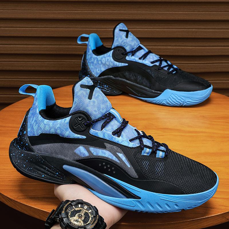 

Сетчатые баскетбольные кроссовки нескользящие, износостойкие и амортизирующие профессиональные кроссовки для соревнований для мужчин и женщин 45