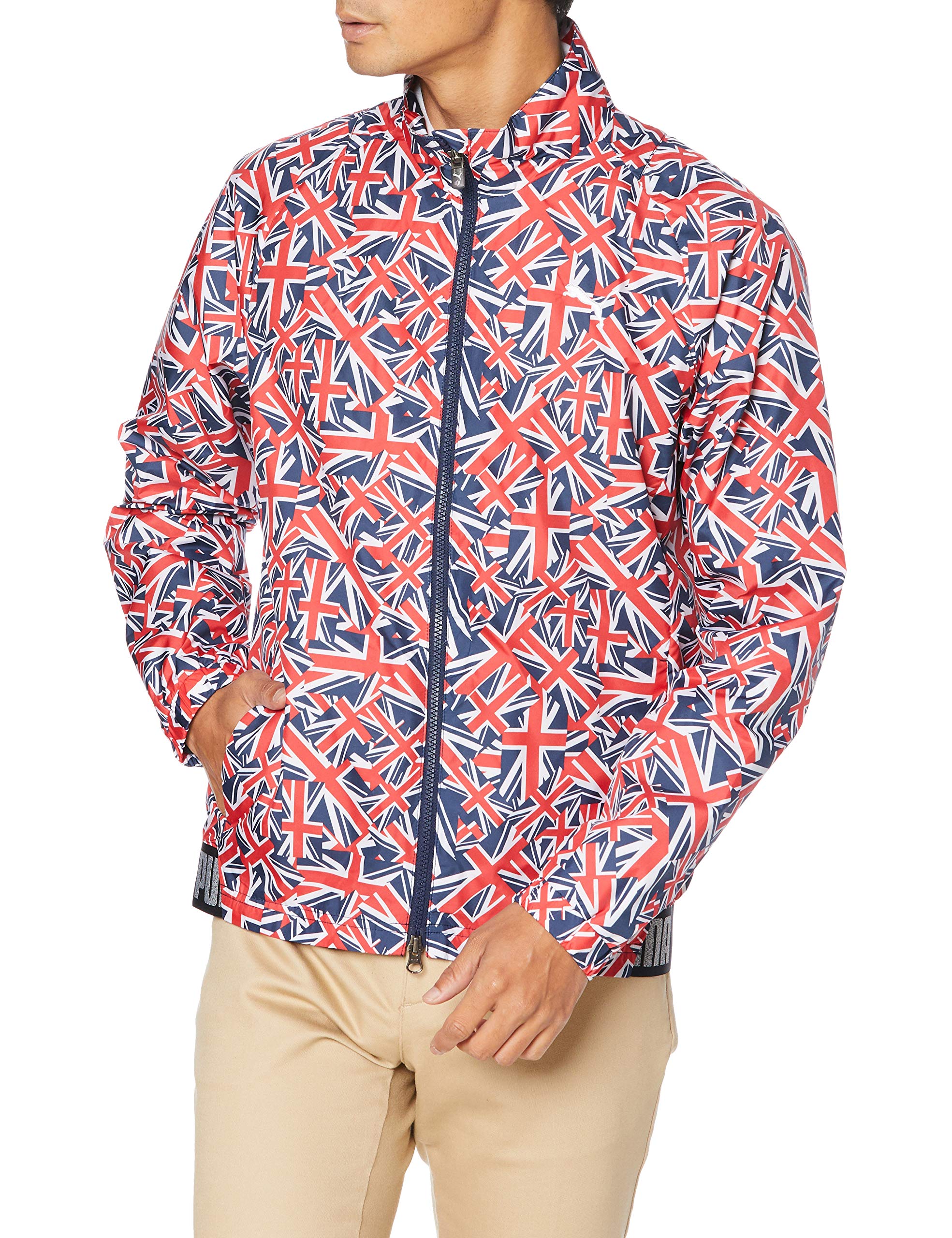 

Ветровка Wind Union Jack Рисковый красный Япония XL к японскому размеру [PUMA] Мужской пикот/Высокий (эквивалент XL)